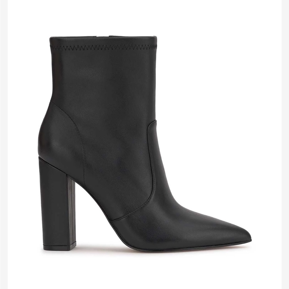 Jessica Simpson pointed toe booties.
